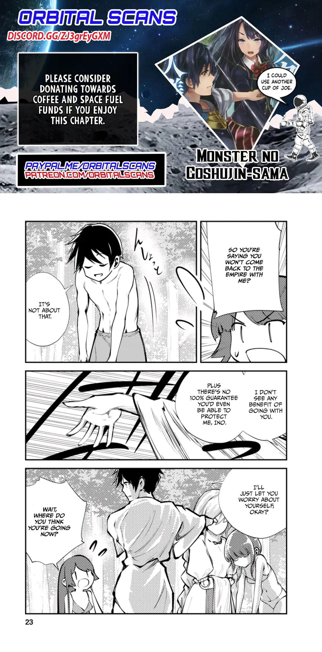 Monster no Goshujin-sama Chapter 41.3 1